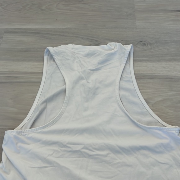 Adidas Athletic White Tank Ladies Size Medium - Picture 3 of 3